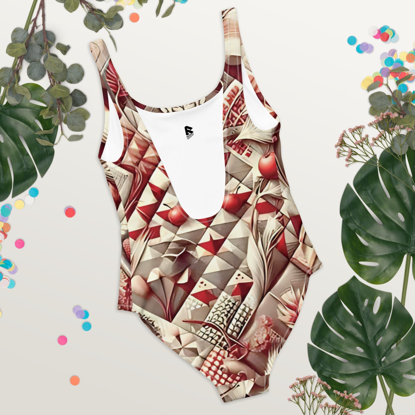 Supreme Swimsuit One-Piece by Bust-Down Designs Brave-Body Beachwear