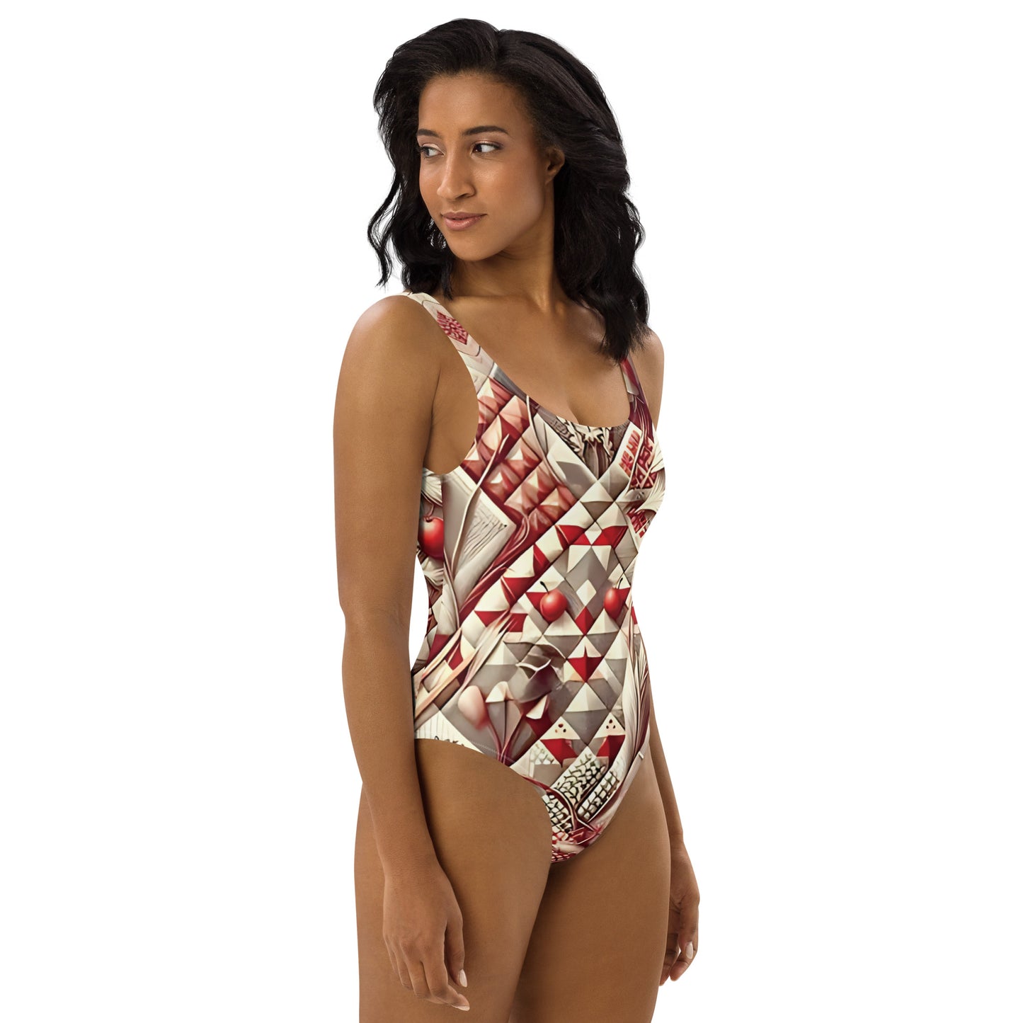 Supreme Swimsuit One-Piece by Bust-Down Designs Brave-Body Beachwear