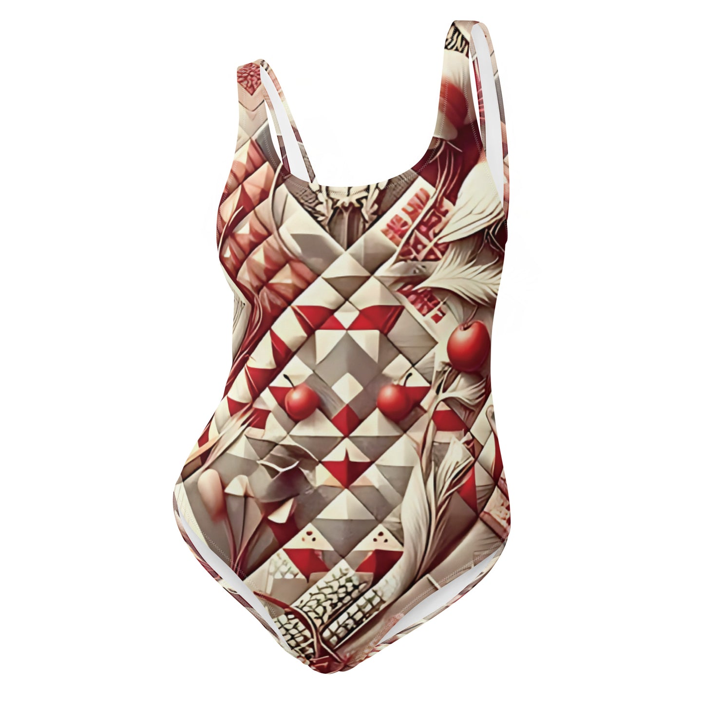 Supreme Swimsuit One-Piece by Bust-Down Designs Brave-Body Beachwear