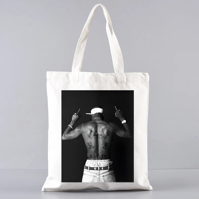 2pac Tote Bag & Matching Clutch Set