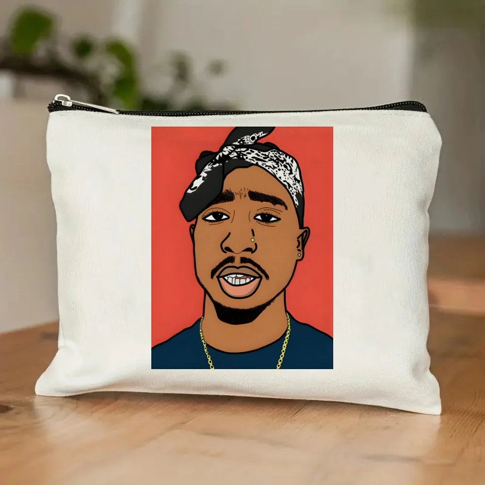 2pac Tote Bag & Matching Clutch Set