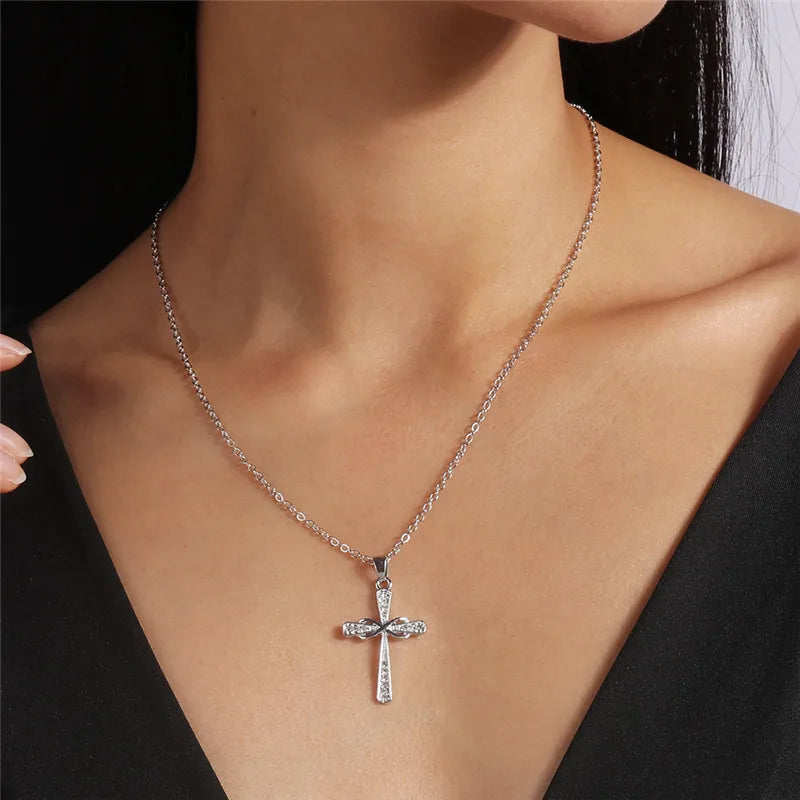 Bust-Down Cross & Charm Necklaces | Spiritual Symbols & Good Luck Charms