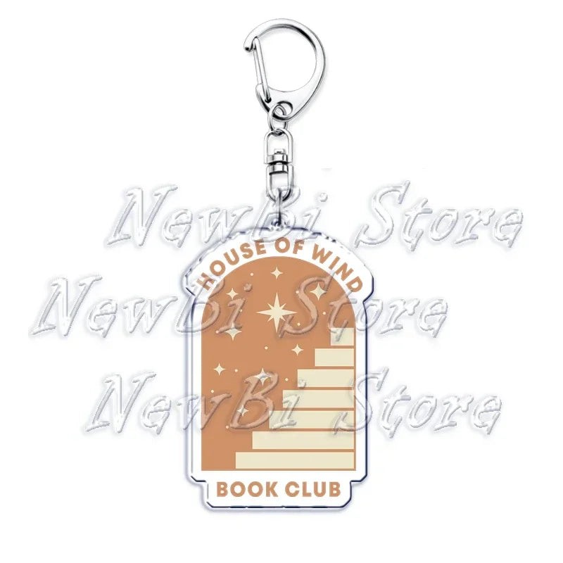 ACOTAR Books & BookTok Keychains: Key Rings for Literature Lovers