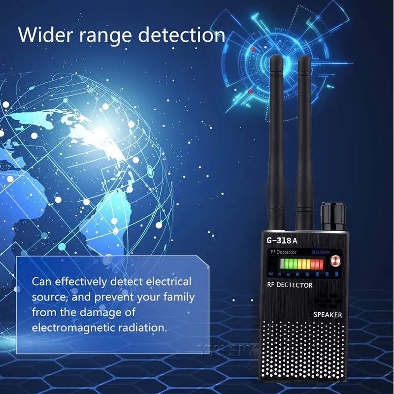 Anti-Spy Scanner Hidden Camera & Bug Detector
