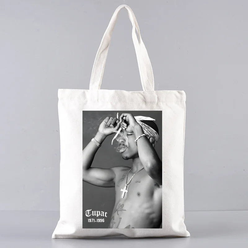 2pac Tote Bag & Matching Clutch Set