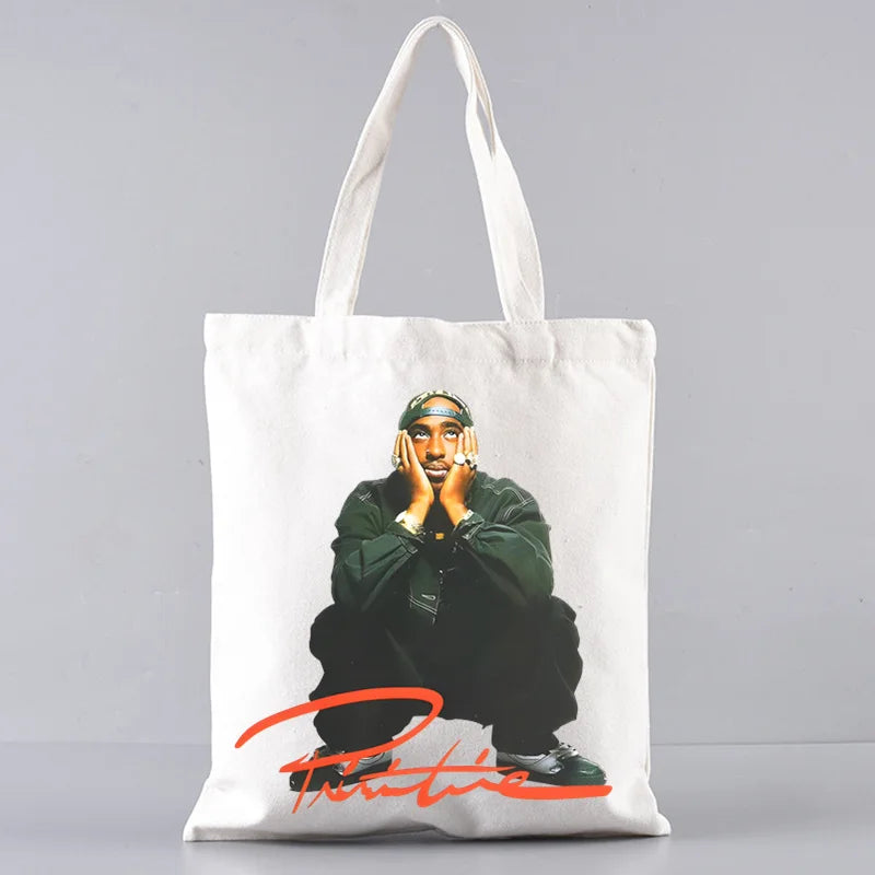 2pac Tote Bag & Matching Clutch Set