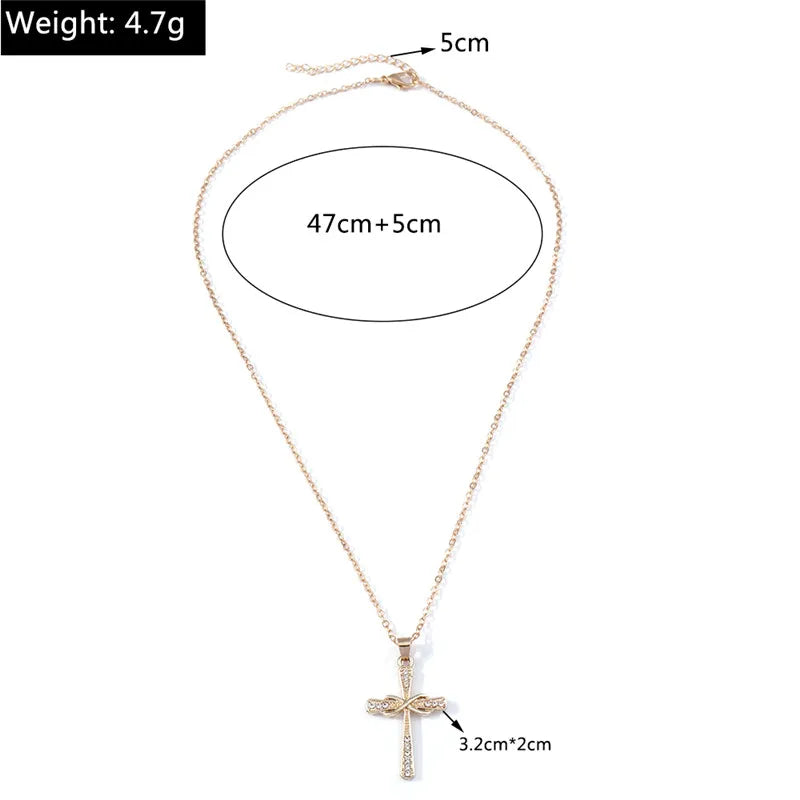 Bust-Down Cross & Charm Necklaces | Spiritual Symbols & Good Luck Charms