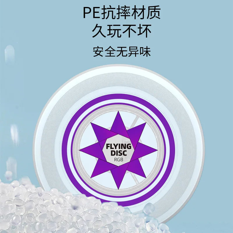 LED Luminous Frisbee (16) Color Modes for Night Sports