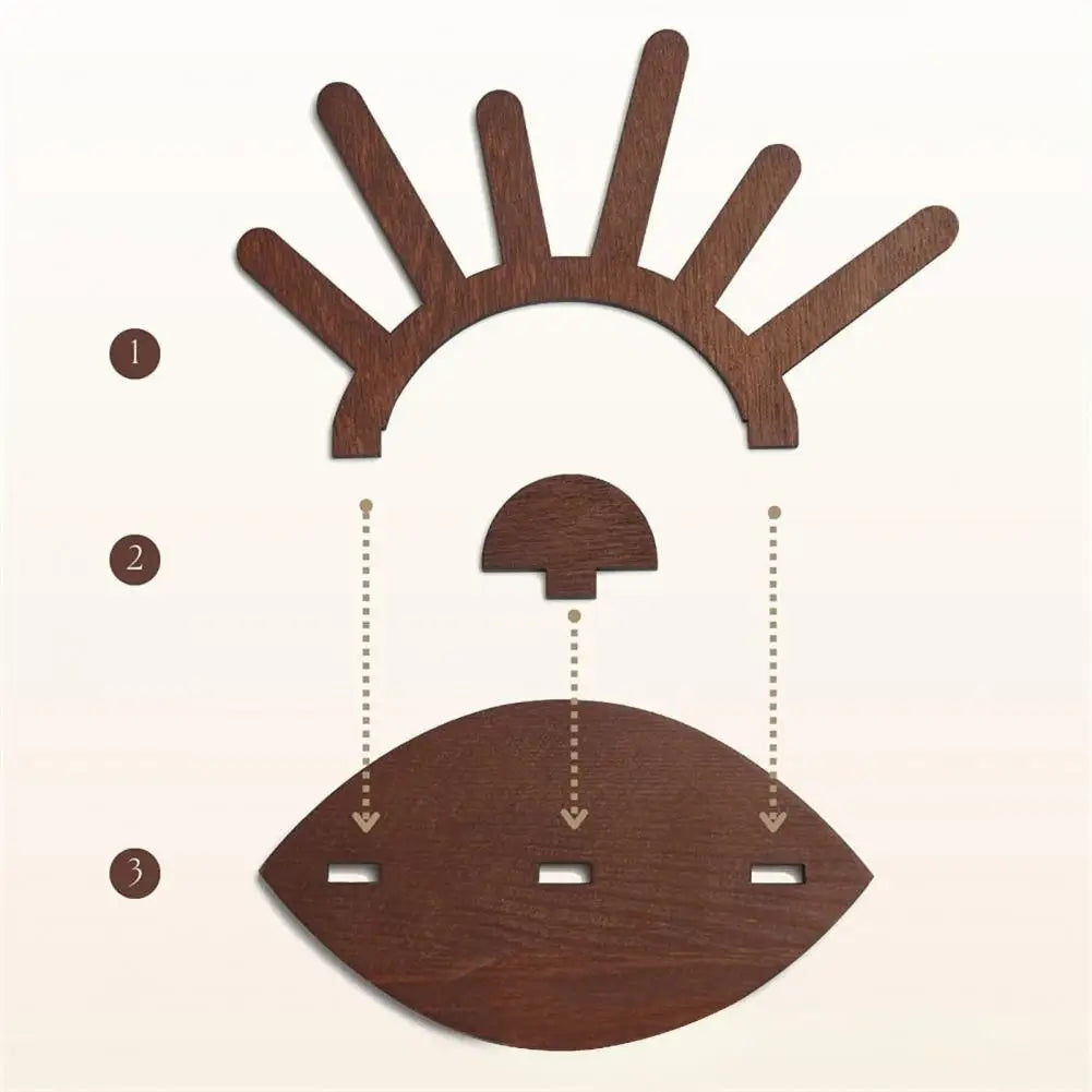 Wooden Solaris Ring Holder