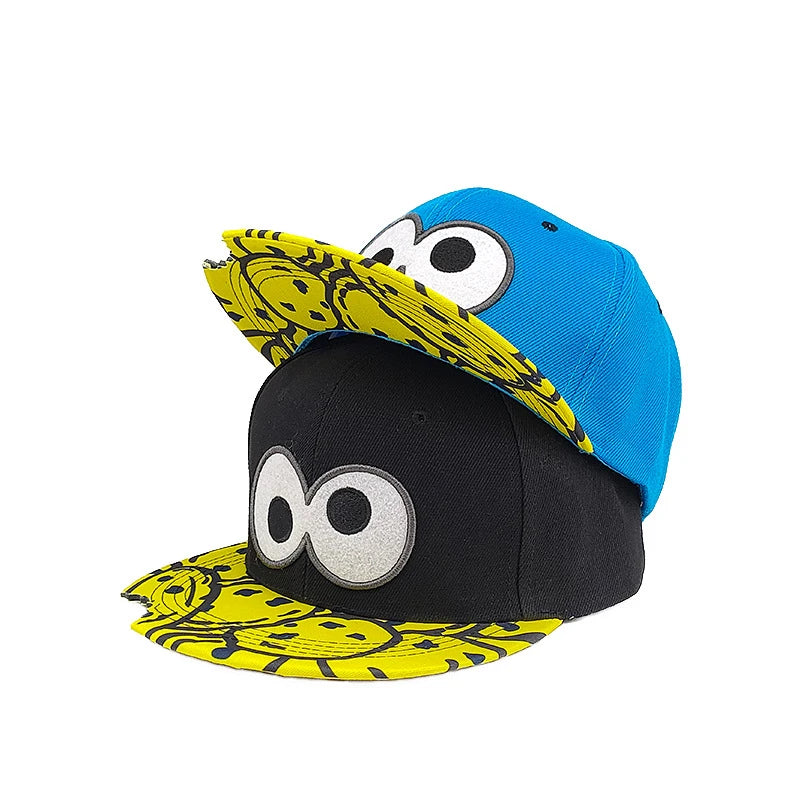 Za Brah Pizza Munchies Crazy Cartoon Snapbacks