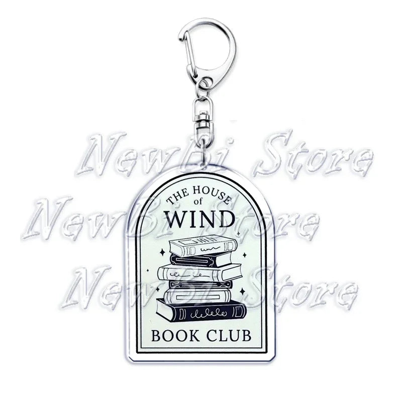 ACOTAR Books & BookTok Keychains: Key Rings for Literature Lovers