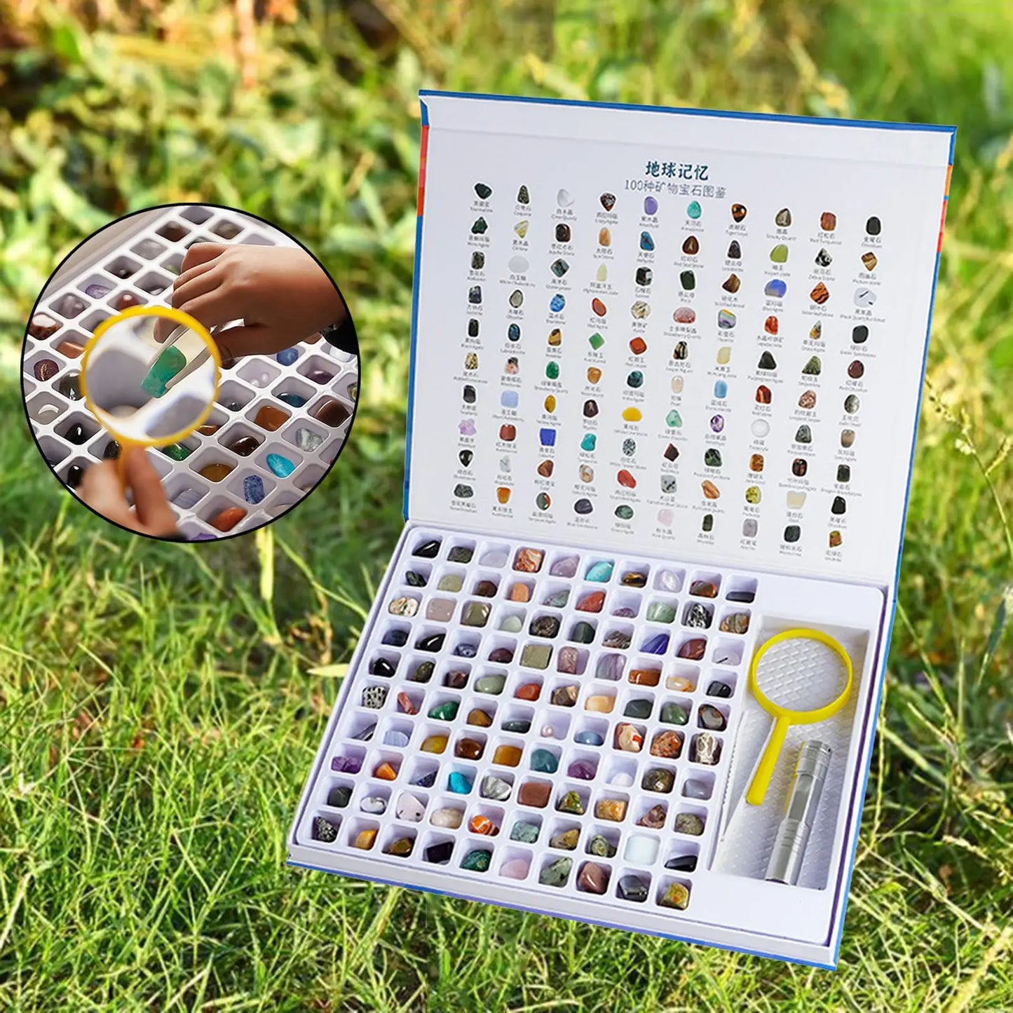 Natural Geology Rock Mineral STEM Kit