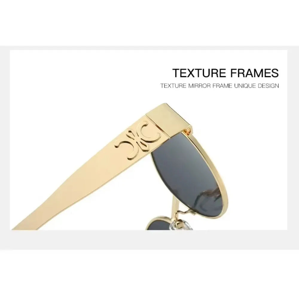 Hollywood 2025 Oval Designer Sunglasses