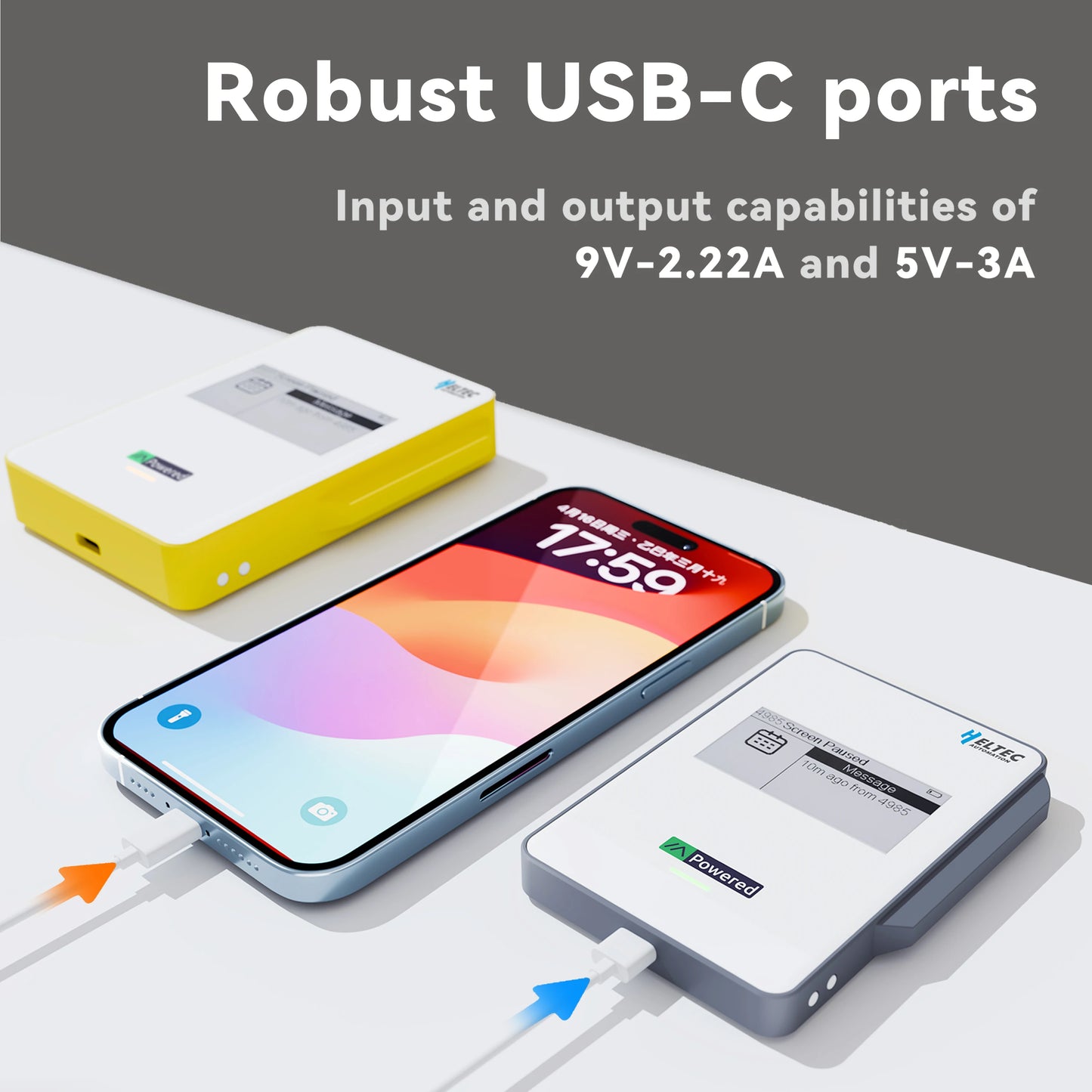 Heltec MeshPocket Qi2 Magnetic Power Bank & Meshtastic LoRa Node