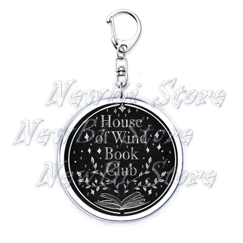 ACOTAR Books & BookTok Keychains: Key Rings for Literature Lovers