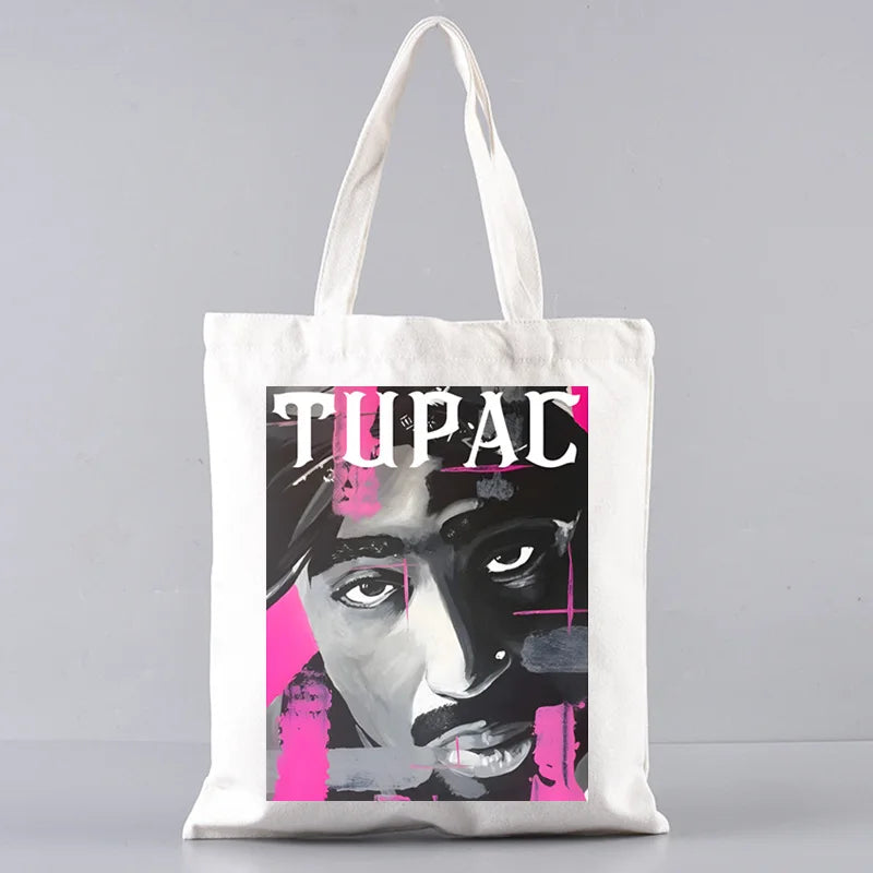 2pac Tote Bag & Matching Clutch Set