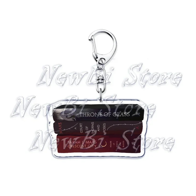 ACOTAR Books & BookTok Keychains: Key Rings for Literature Lovers