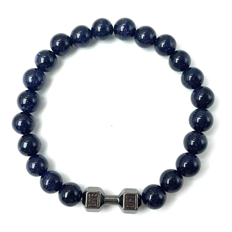 Energy Bead Gym Bracelet | Bodybuilding Gift for Fitness Enthusiasts