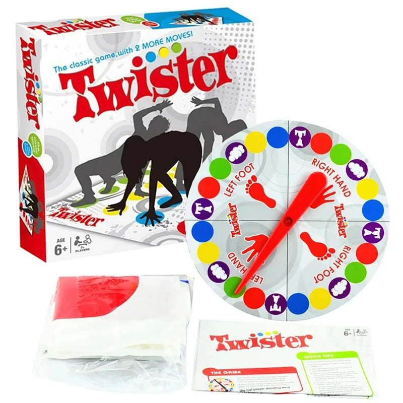 BUST-DOWN TWIST-AND-SHOUT "A TWIST ON TWISTER” || Family Fun Games