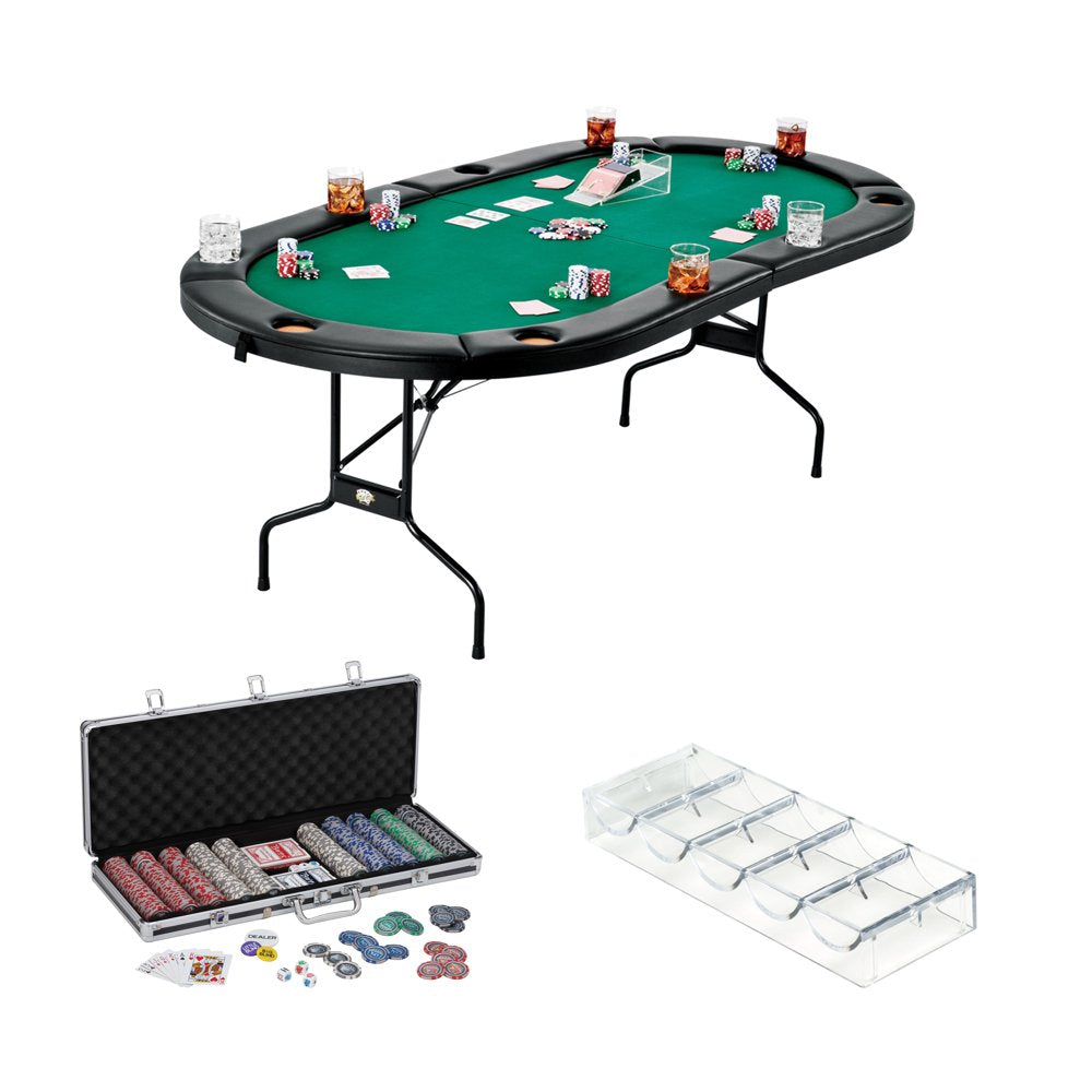 Texas Hold 'Em Poker Table (Foldable)