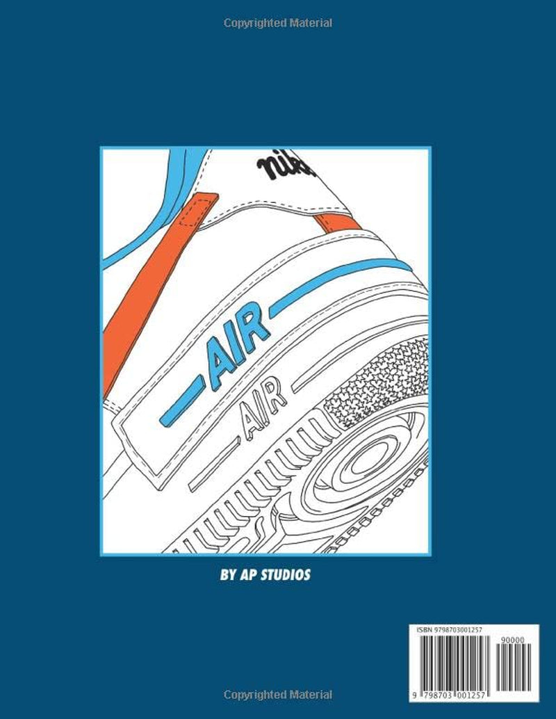 Sneaker Coloring Book: A Detailed Coloring Book for Adults & Sneaker Heads