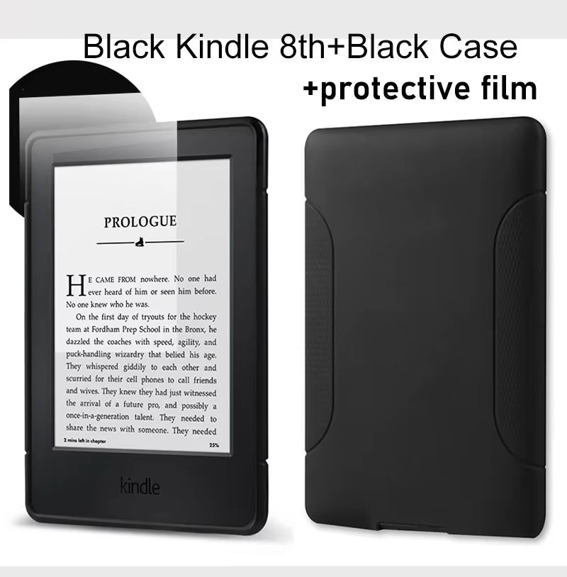 Kindle e-Book Touch Screen e-Reader e-Ink Pearl Display Amazon Kindle