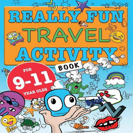 Really Fun Travel Activity Book for 9-11 Year Olds (Paperback)