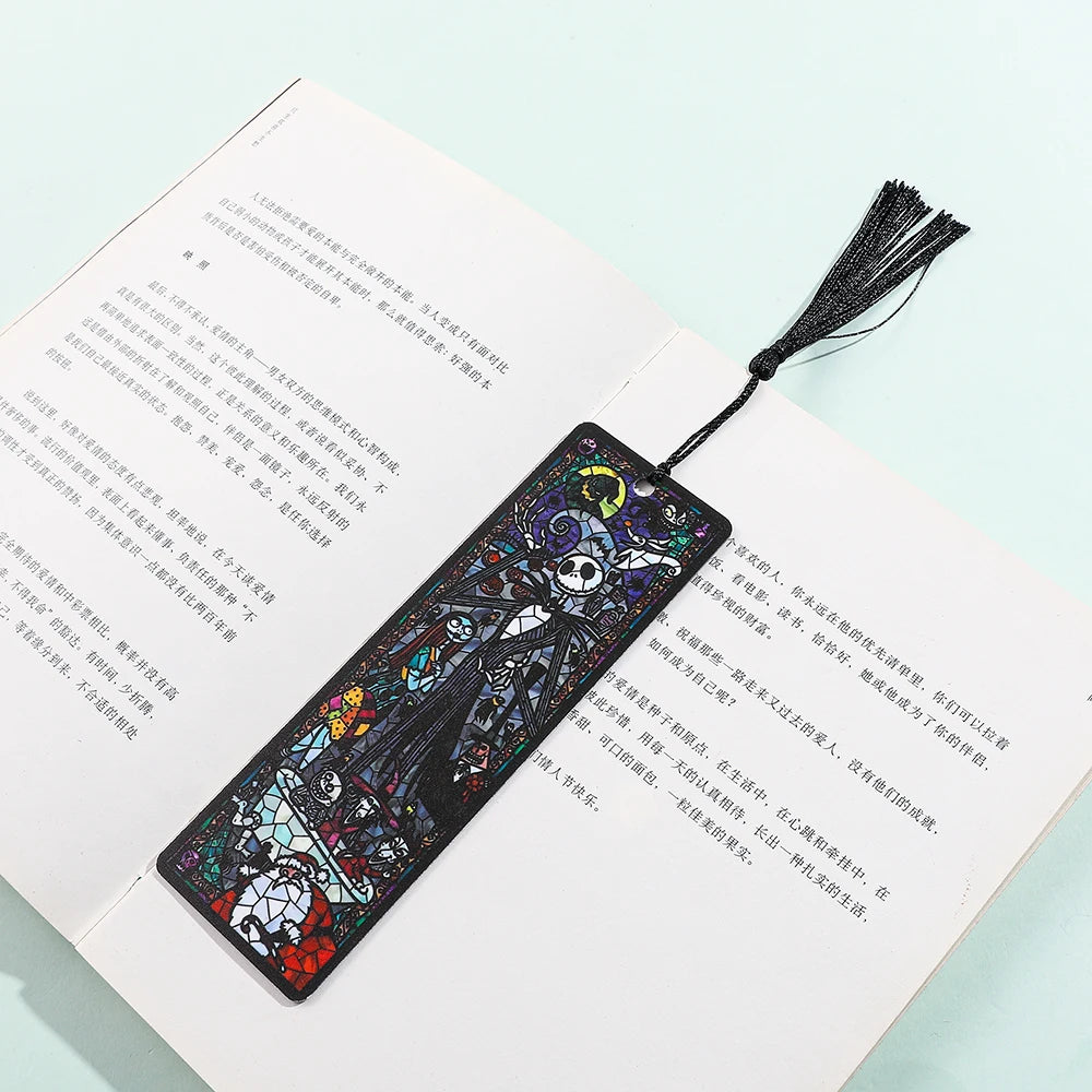 Nightmare Before Christmas Bookmarks with Jack Skellington, Sally, Oogie Boogie & Halloween Town Characters