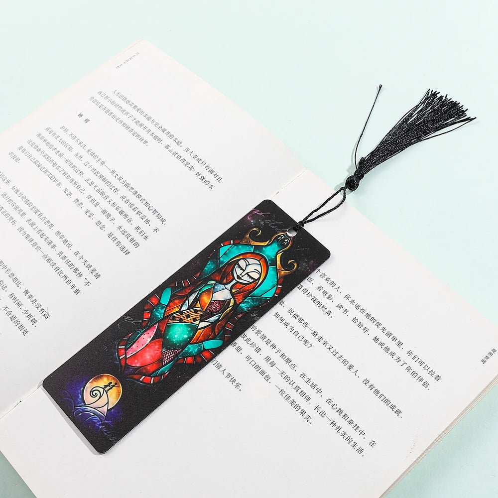 Nightmare Before Christmas Bookmarks with Jack Skellington, Sally, Oogie Boogie & Halloween Town Characters