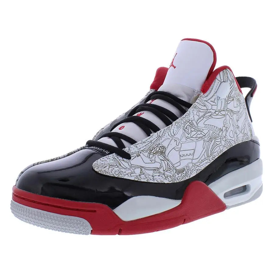 Air Jordan Dub Zero Varsity Red retro basketball sneakers