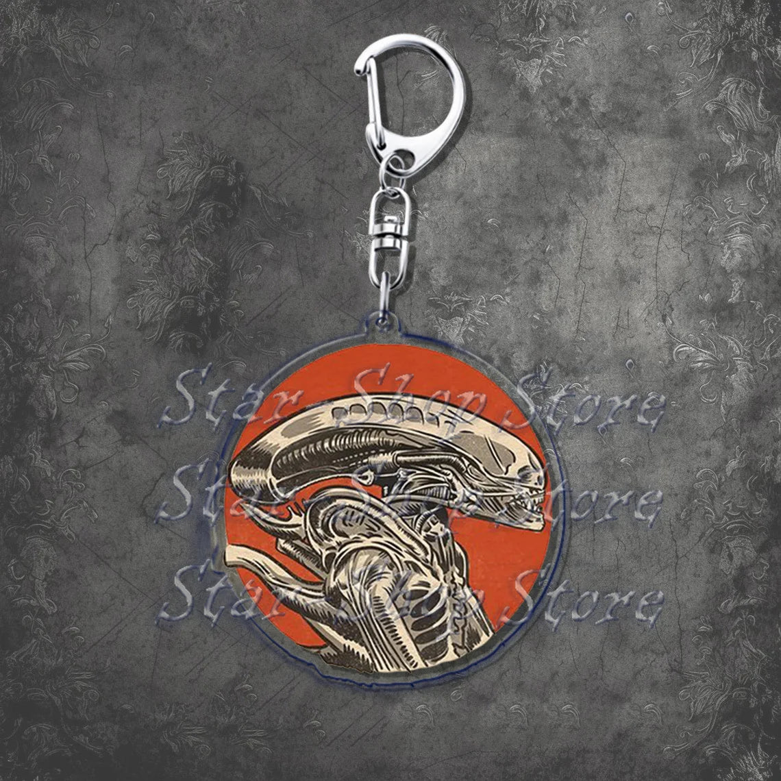 Awesome Alien Keychains—Backpack Keychain Charms Ripley Key Rings | Resurrection, Prometheus, Covenant, Predator, Requiem, Romulus, Earth
