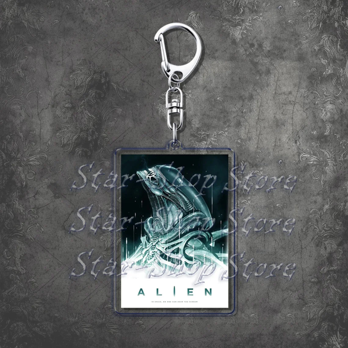 Awesome Alien Keychains—Backpack Keychain Charms Ripley Key Rings | Resurrection, Prometheus, Covenant, Predator, Requiem, Romulus, Earth
