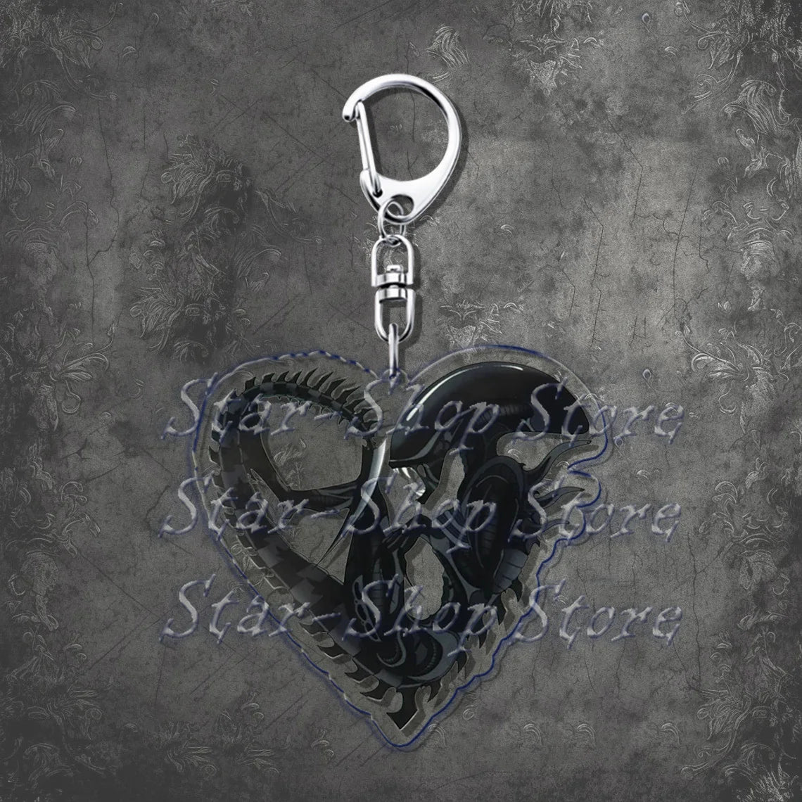 Awesome Alien Keychains—Backpack Keychain Charms Ripley Key Rings | Resurrection, Prometheus, Covenant, Predator, Requiem, Romulus, Earth