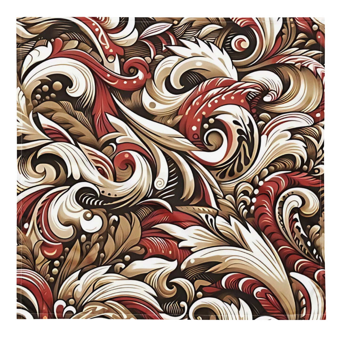 Wineberry Over Gold || Bust-Down Bandanas