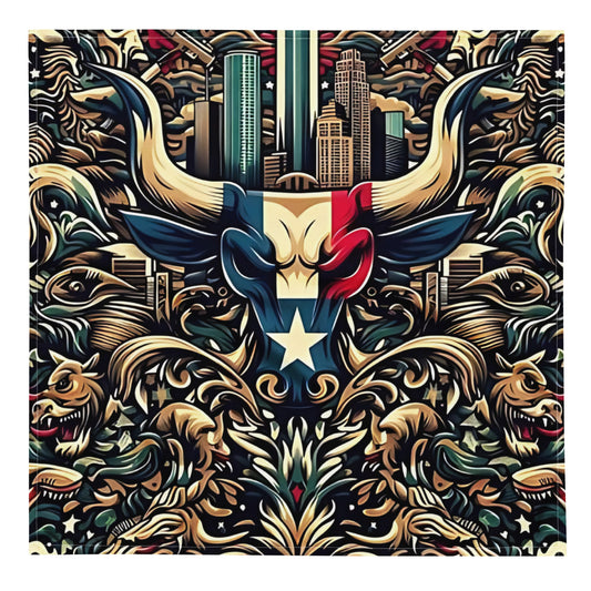 H-Town Brahma Bull || Bust-Down Bandanas