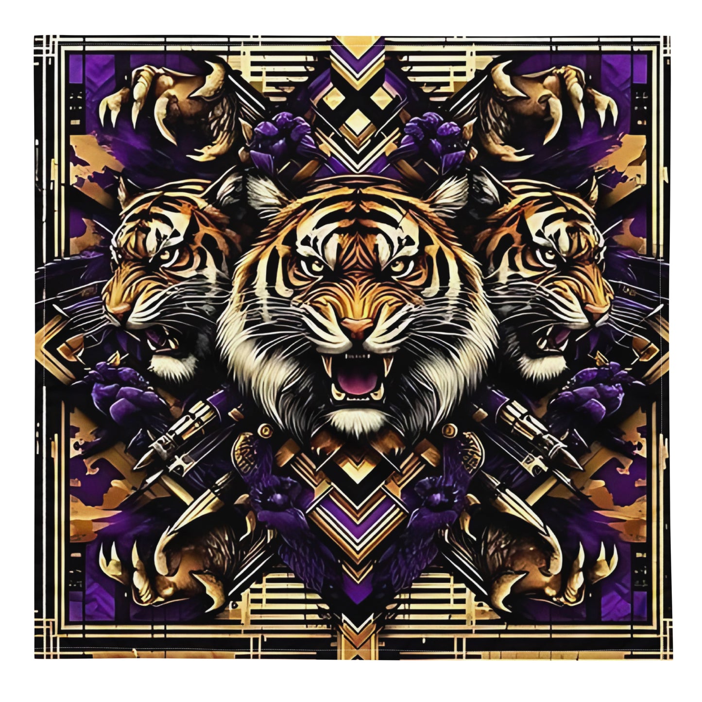 Tech Tiger Fleaux || Bust-Down Bandanas