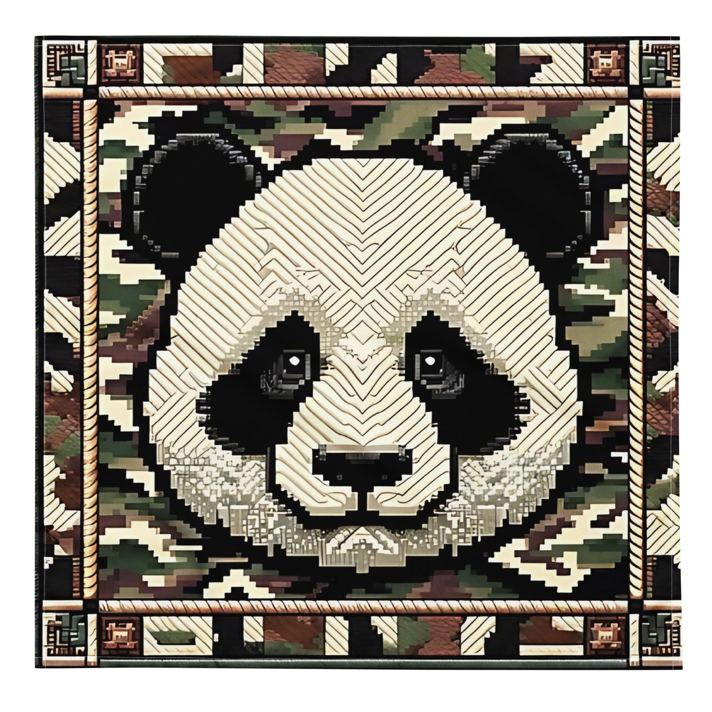 Panda Print || Bust-Down Bandanas