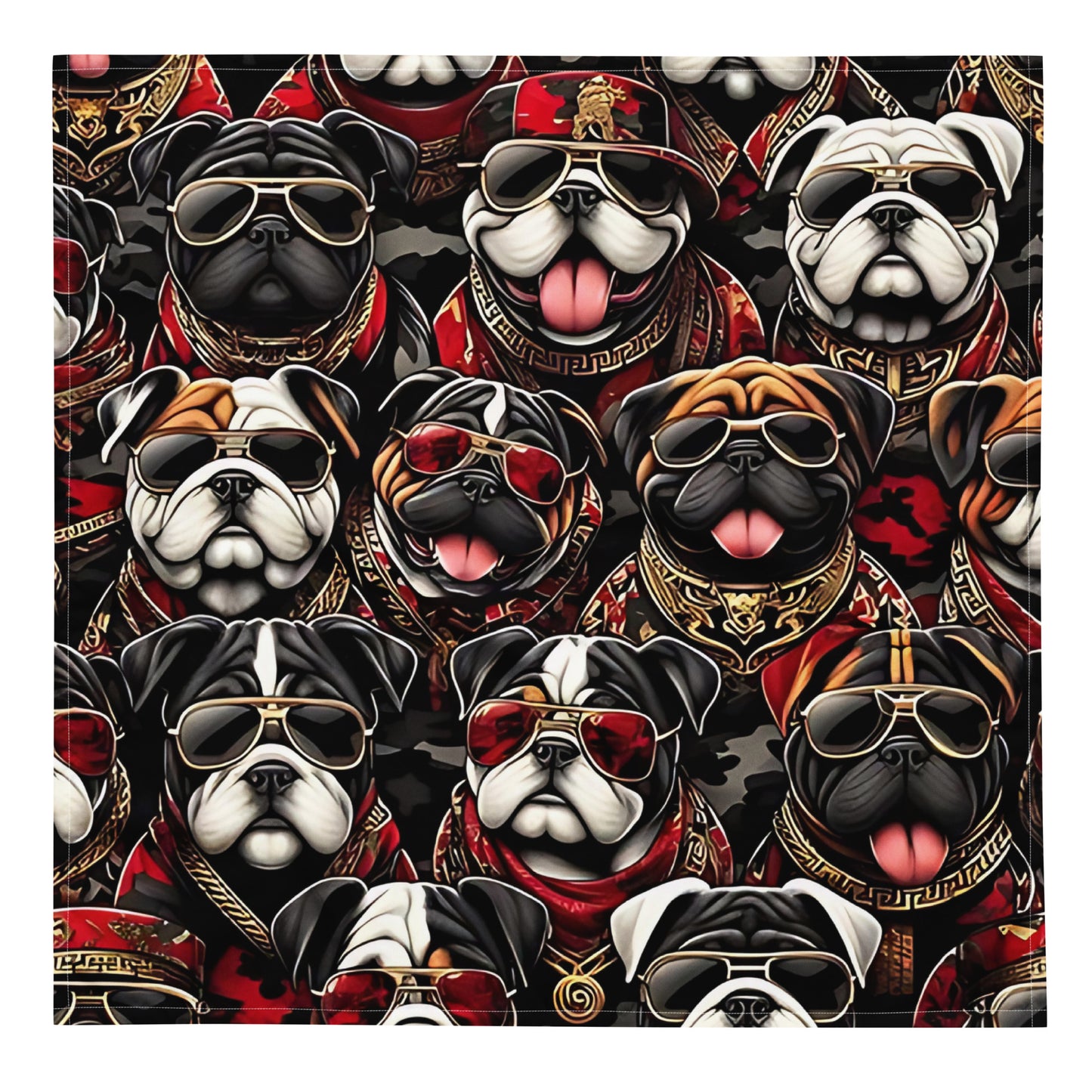 Pup Up-Top || Bust-Down Bandanas