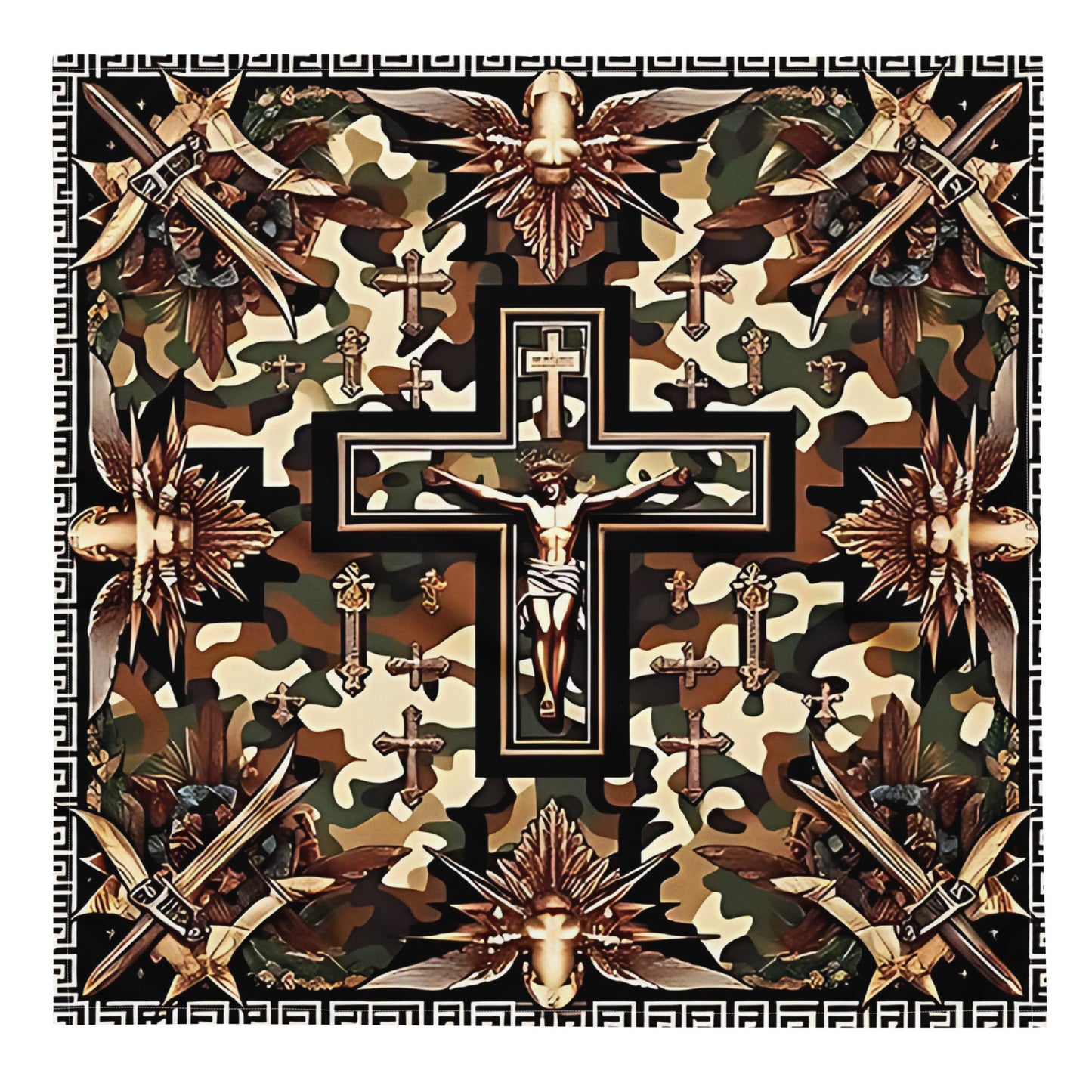 Christian Camo || Bust-Down Bandanas