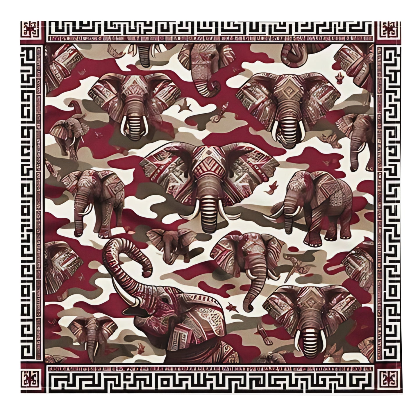 Crimson Tidal Wave || Bust-Down Bandanas