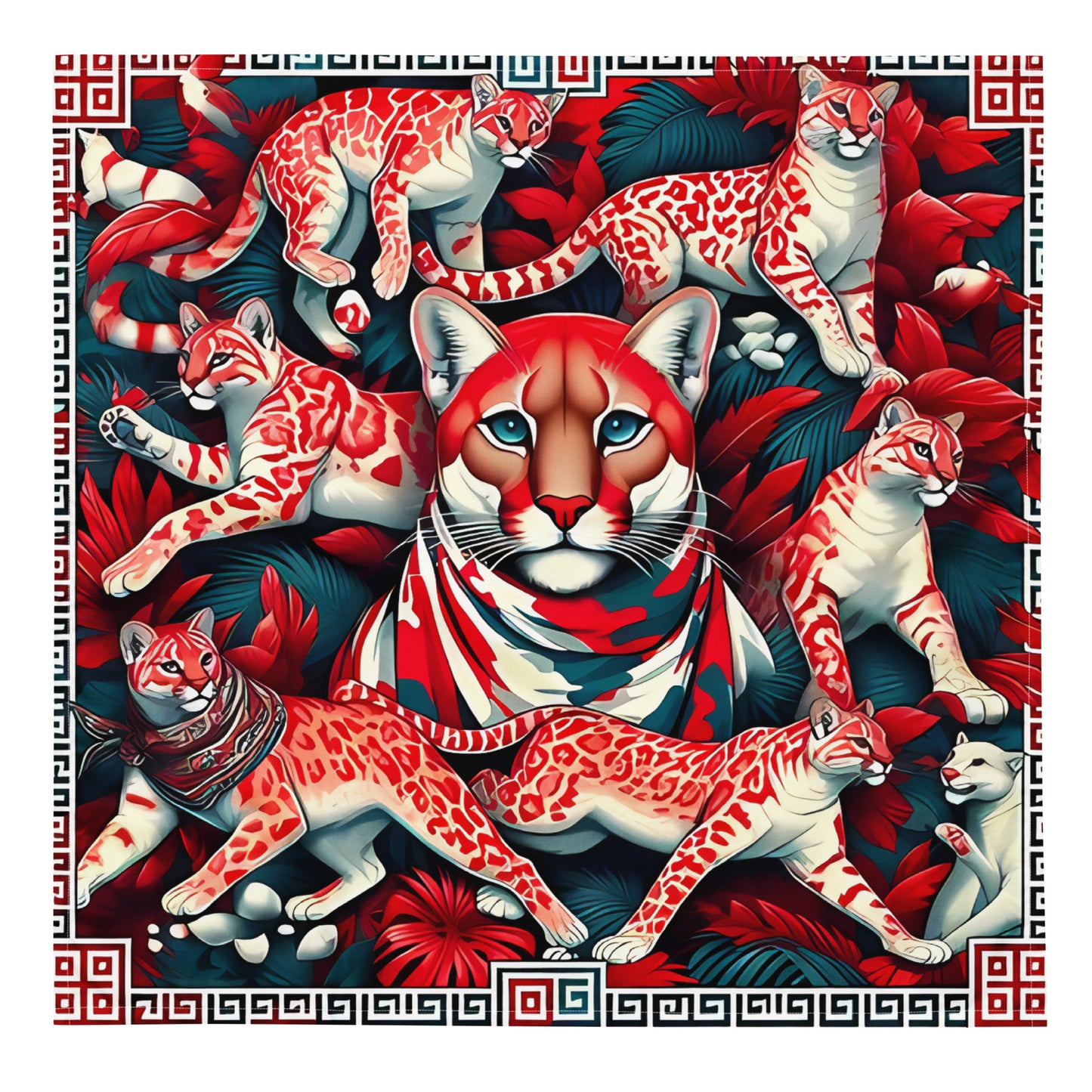 Cougar Courage || Bust-Down Bandanas