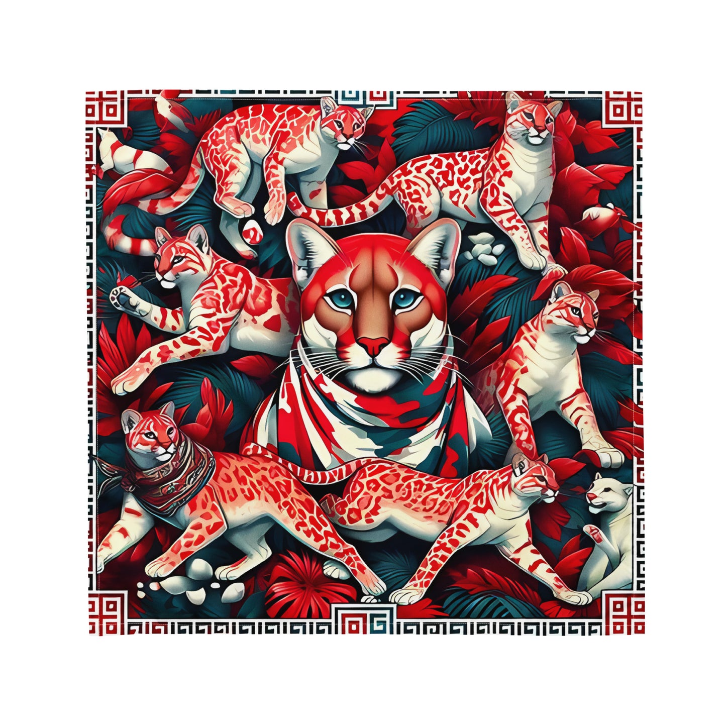 Cougar Courage || Bust-Down Bandanas