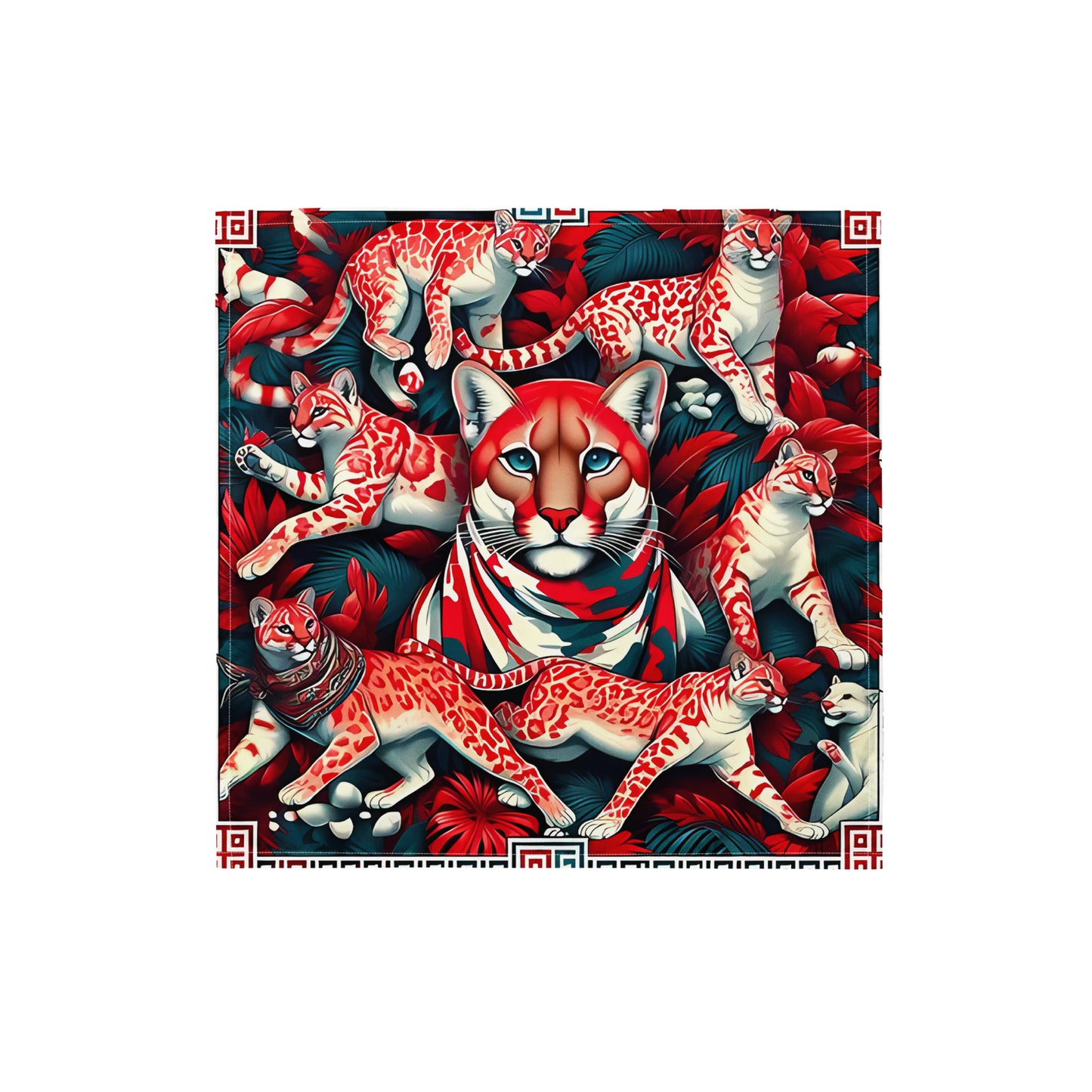 Cougar Courage || Bust-Down Bandanas
