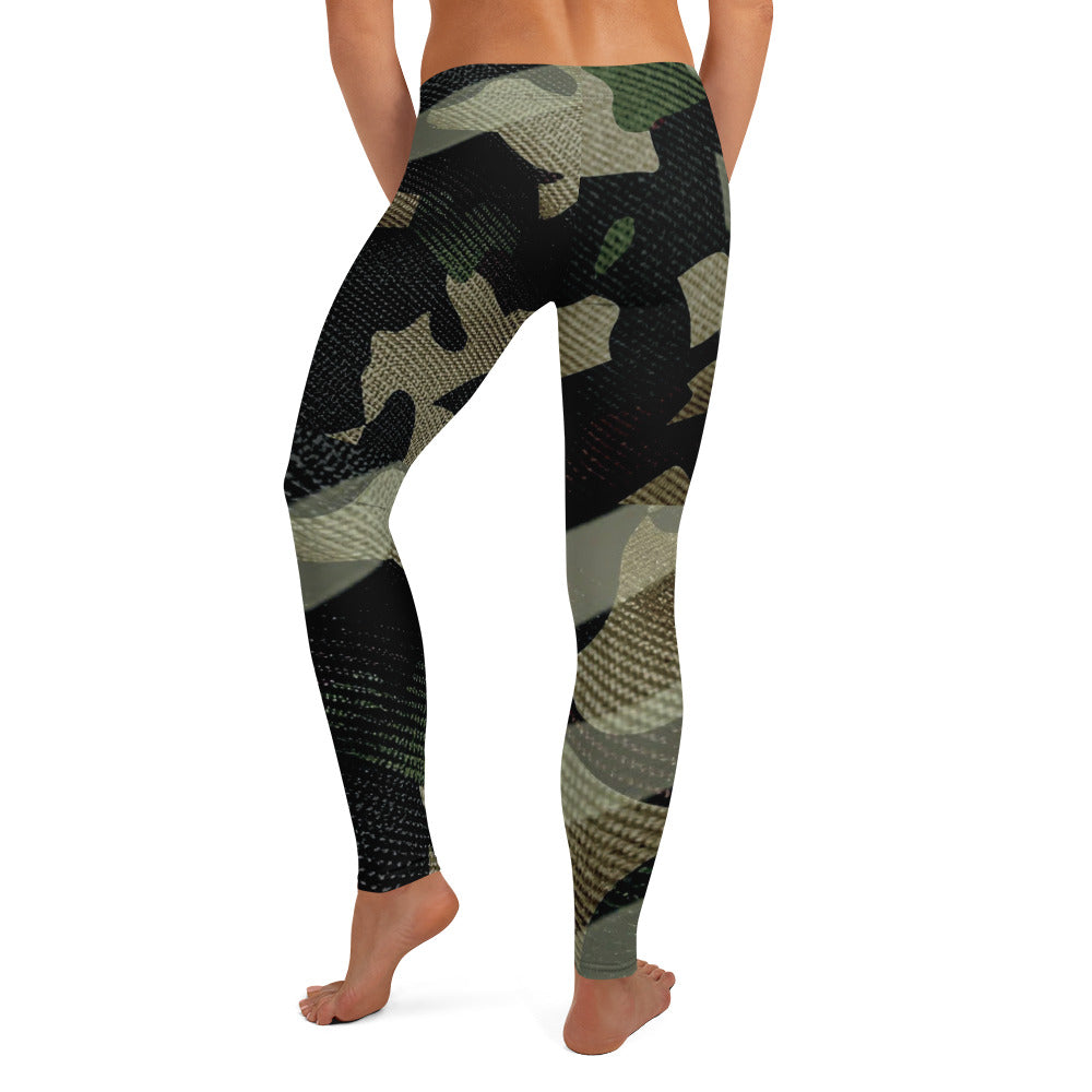 Scars & Stripes Leggings by Bust-Down Brave Body Designs