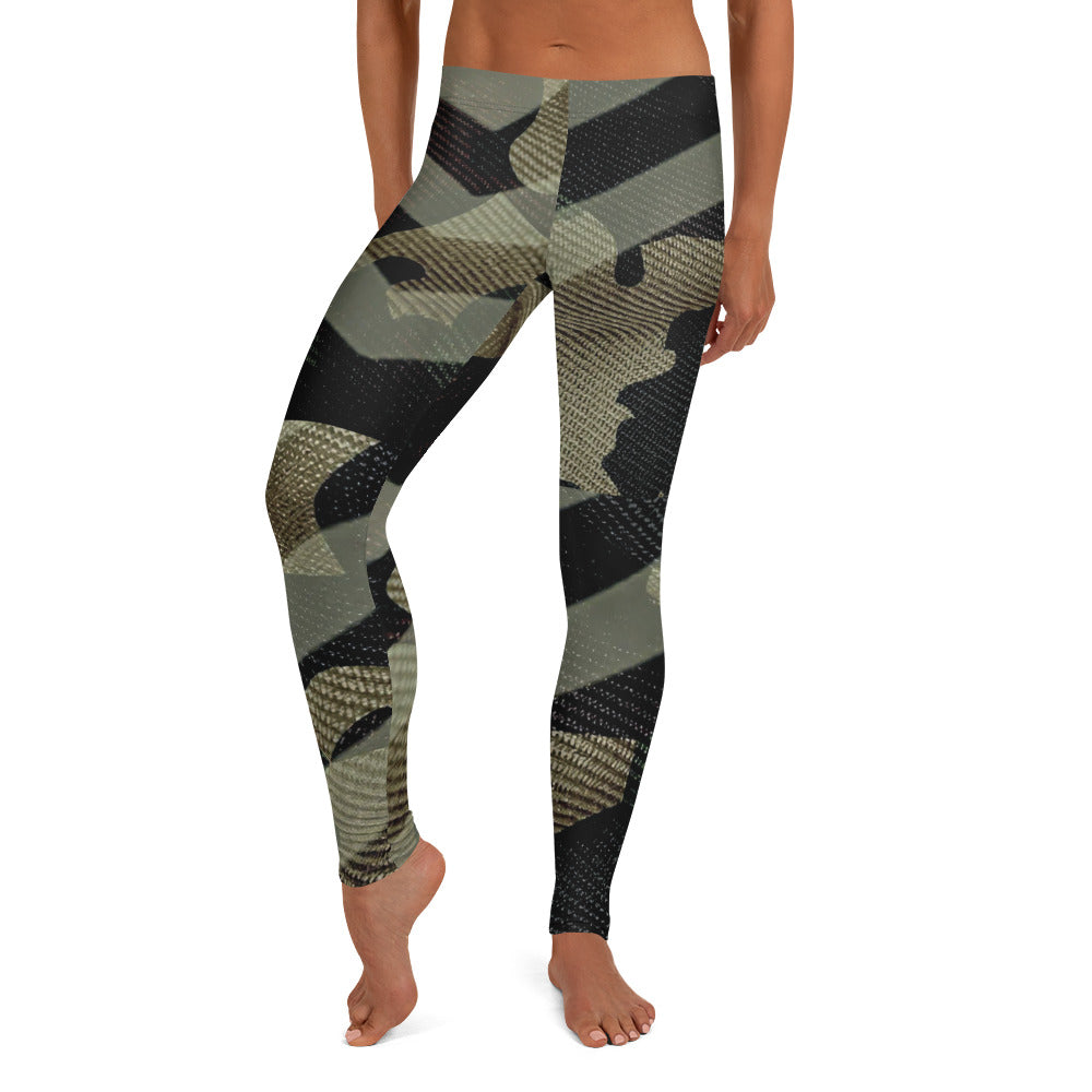 Scars & Stripes Leggings by Bust-Down Brave Body Designs