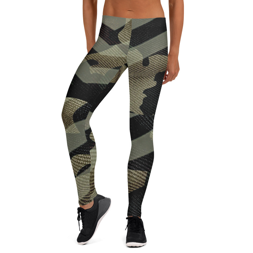 Scars & Stripes Leggings by Bust-Down Brave Body Designs