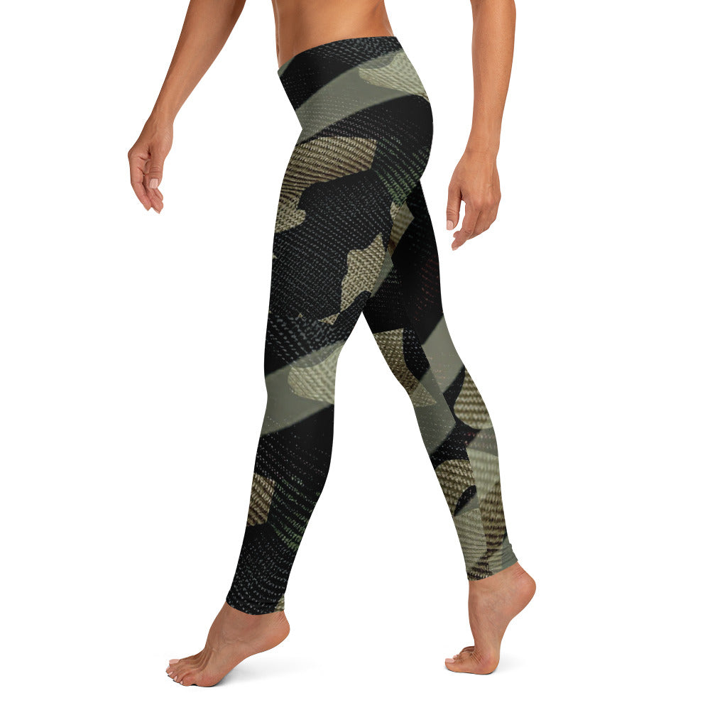 Scars & Stripes Leggings by Bust-Down Brave Body Designs