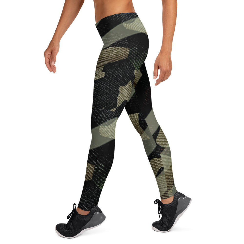 Scars & Stripes Leggings by Bust-Down Brave Body Designs