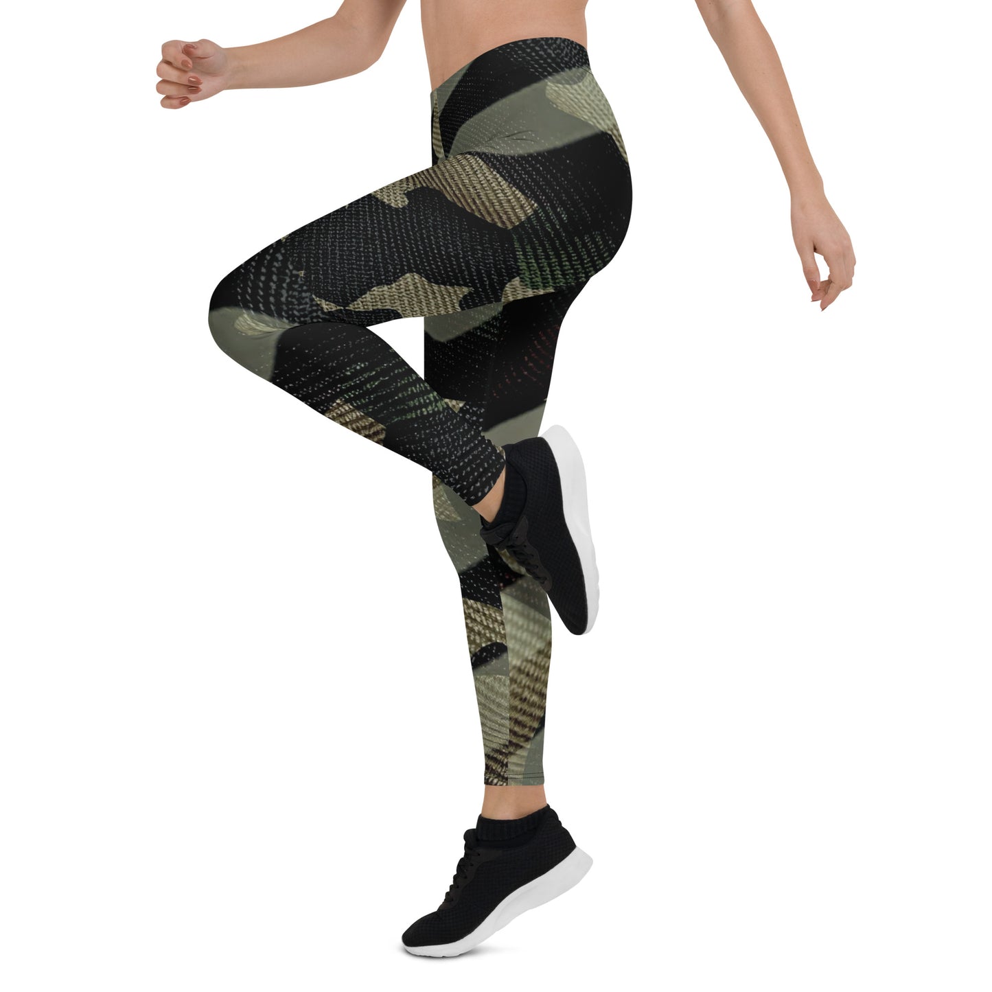 Scars & Stripes Leggings by Bust-Down Brave Body Designs