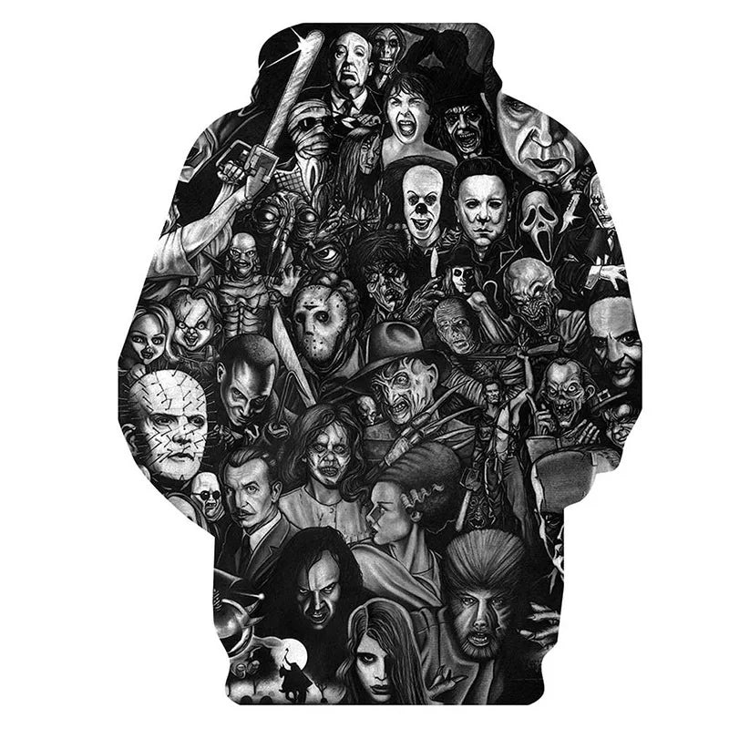 Horror Hoodies | Slasher All-Star Villain Elite Pullover